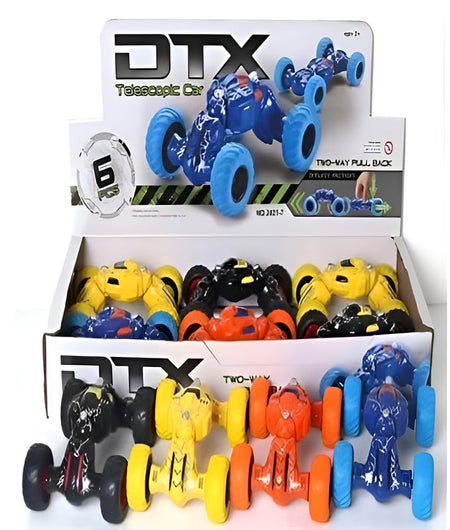 DTX Moka Car – Double-Sided Stunt Car (6 pcs Set)
