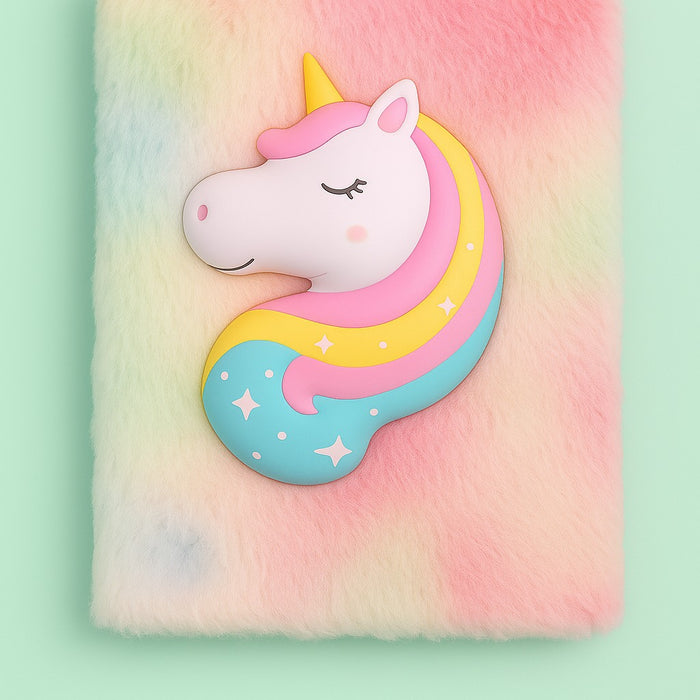 Furry Notebooks with 3D Cartoon Covers β Cute & Colorful Journals for Kids & Teens