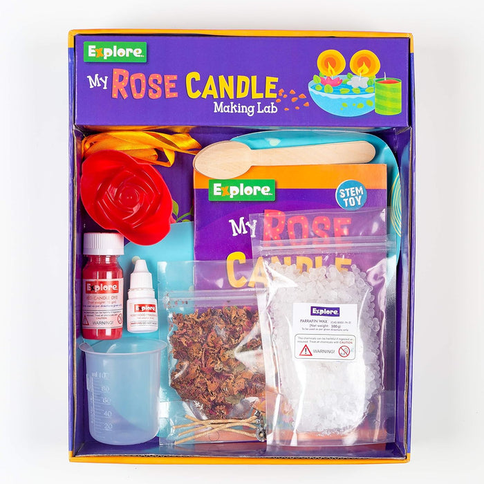 My Rose Candle Making Lab