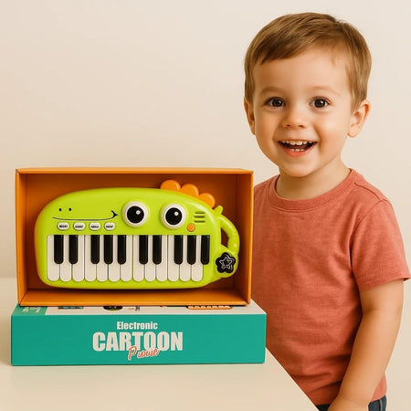 Musical Piano Toy – 24 Keys Mini Cartoon Piano for Babies and Toddlers, Fun Educational Music Toy | OnlineSesasta.com