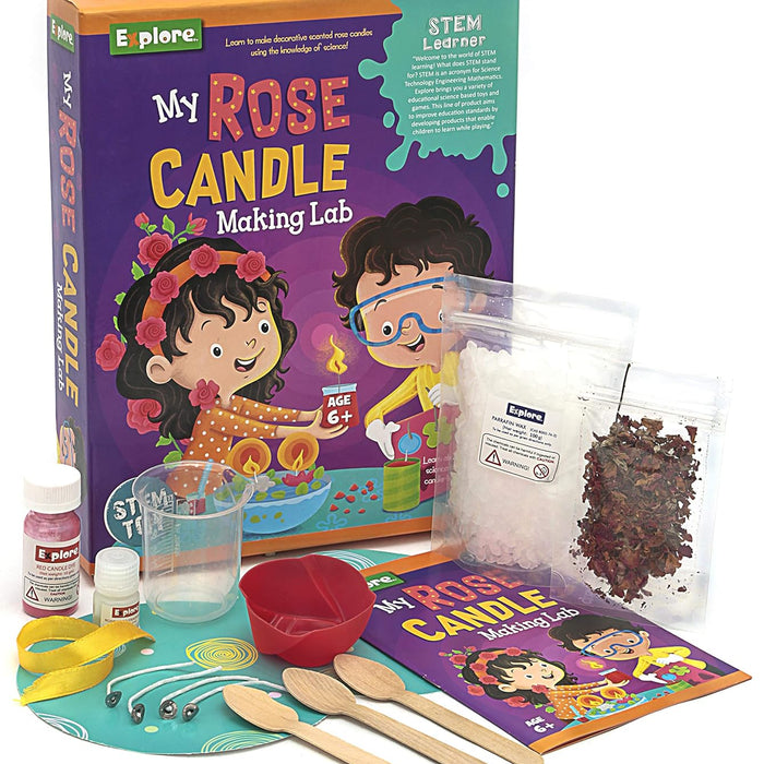 My Rose Candle Making Lab