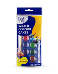 Kores Water Colour Cakes - 12 Shades