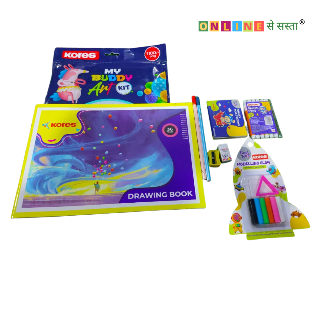 Kores My Buddy Art Kit – Art & Craft Supply