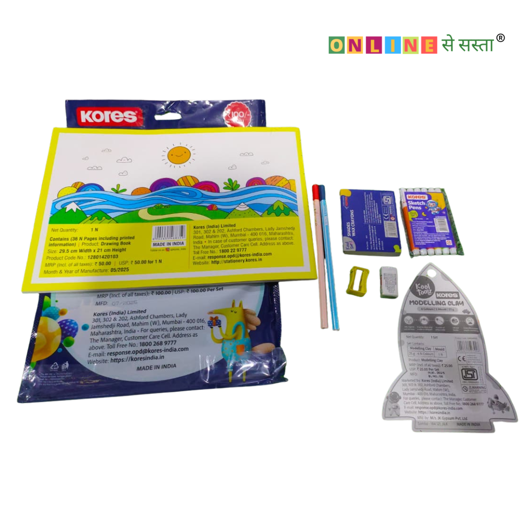Kores My Buddy Art Kit – Art & Craft Supply