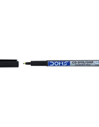 DOMS Permanent Marker Pen (Black,Red,Blue,Green)

