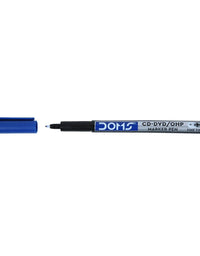 DOMS Permanent Marker Pen (Black,Red,Blue,Green)
