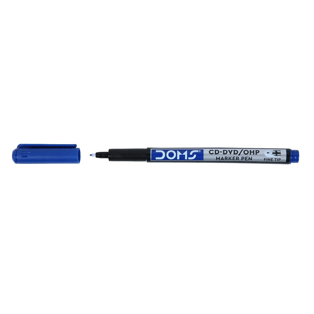 DOMS Permanent Marker Pen (Black,Red,Blue,Green)