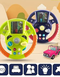 Little Driver Steering Wheel Toy with Music, Games & Vehicle Sounds
