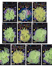 Fluorescent Glow-in-the-Dark Wall & Ceiling Stickers (PACK OF 1 SET)
