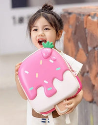3D Ice-cream Shape Cute Backpack (Premium)

