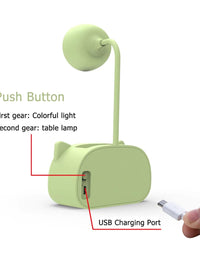 Cartoon LED Study Lamp with Sharpener

