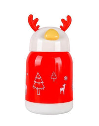 Small Premium Water Bottle Insulated Glass Bottle with Outer Plastic Cover
