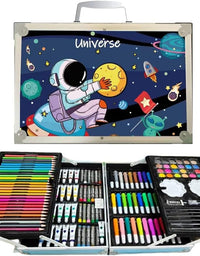 Deluxe Art Drawing Colour Suitcase Kit Set for Kids
