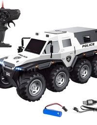 Remote Control Police Car with 4x4 Off-Road Wheels

