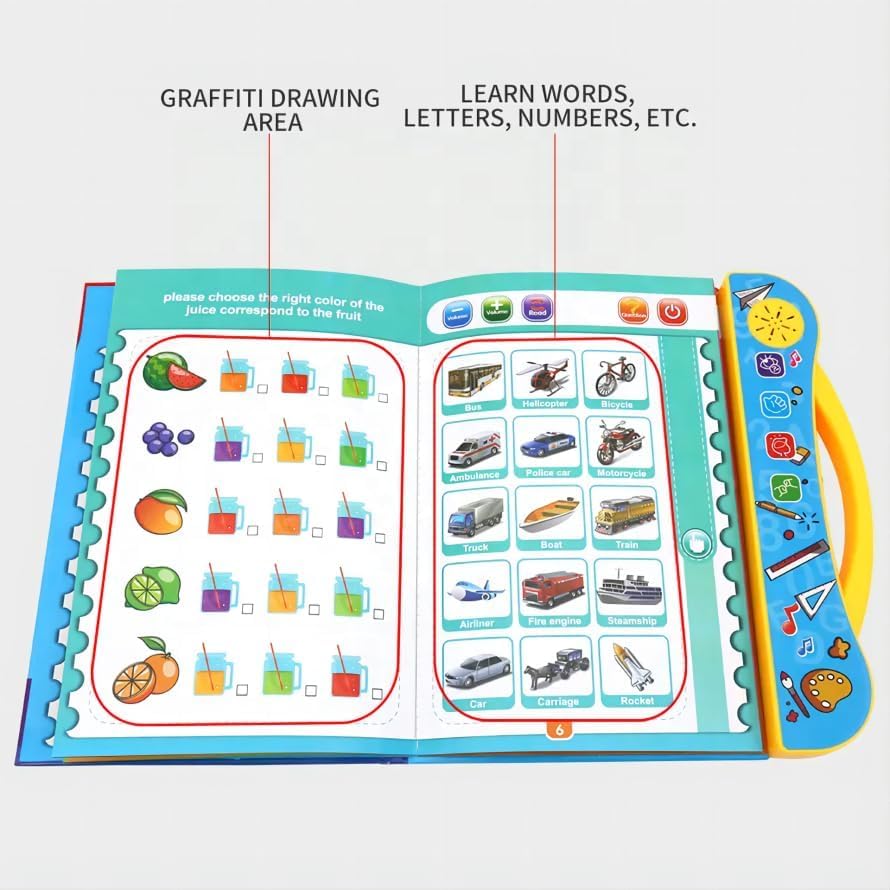 Intelligence E-Book for Kids - Learning Sound Book + Free 14000+ Printable Worksheets PDF