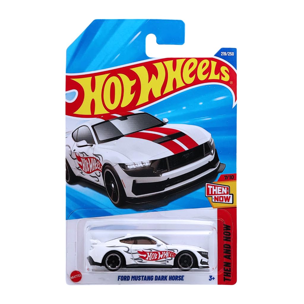 Hot Wheels Ford Mustang Dark House Then and Now