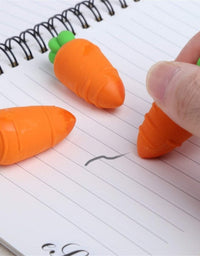 Bunny and Carrot Eraser Set
