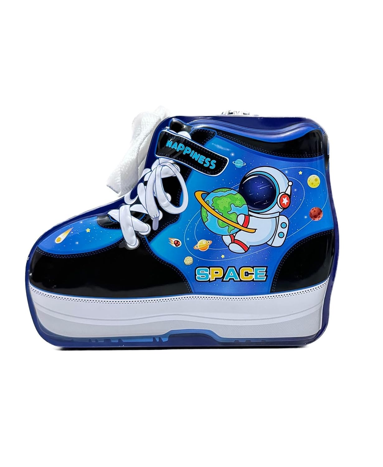 Shoe Shaped Bank for Kids | Steel Coin Bank| 3D embossing Coin Bank