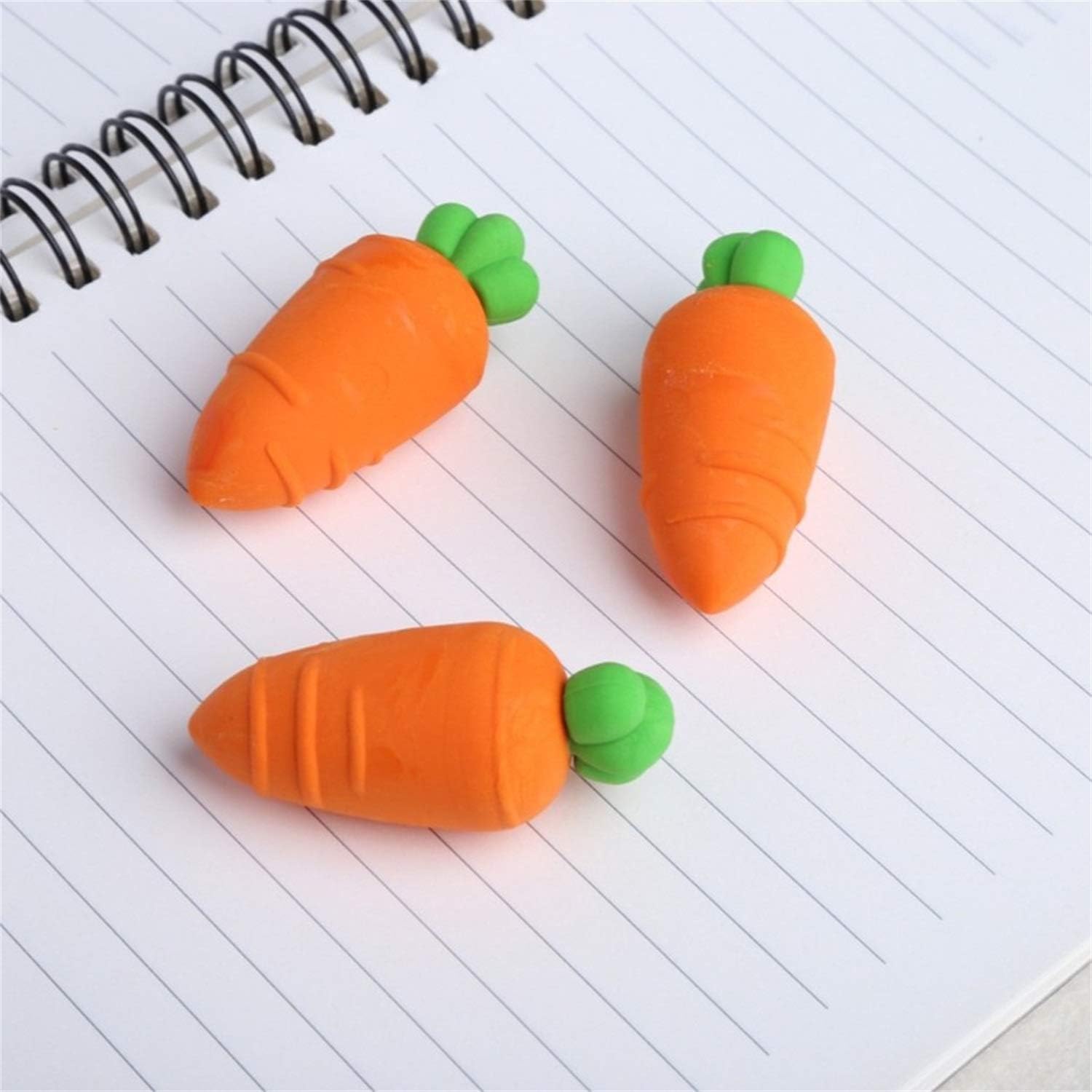 Bunny and Carrot Eraser Set