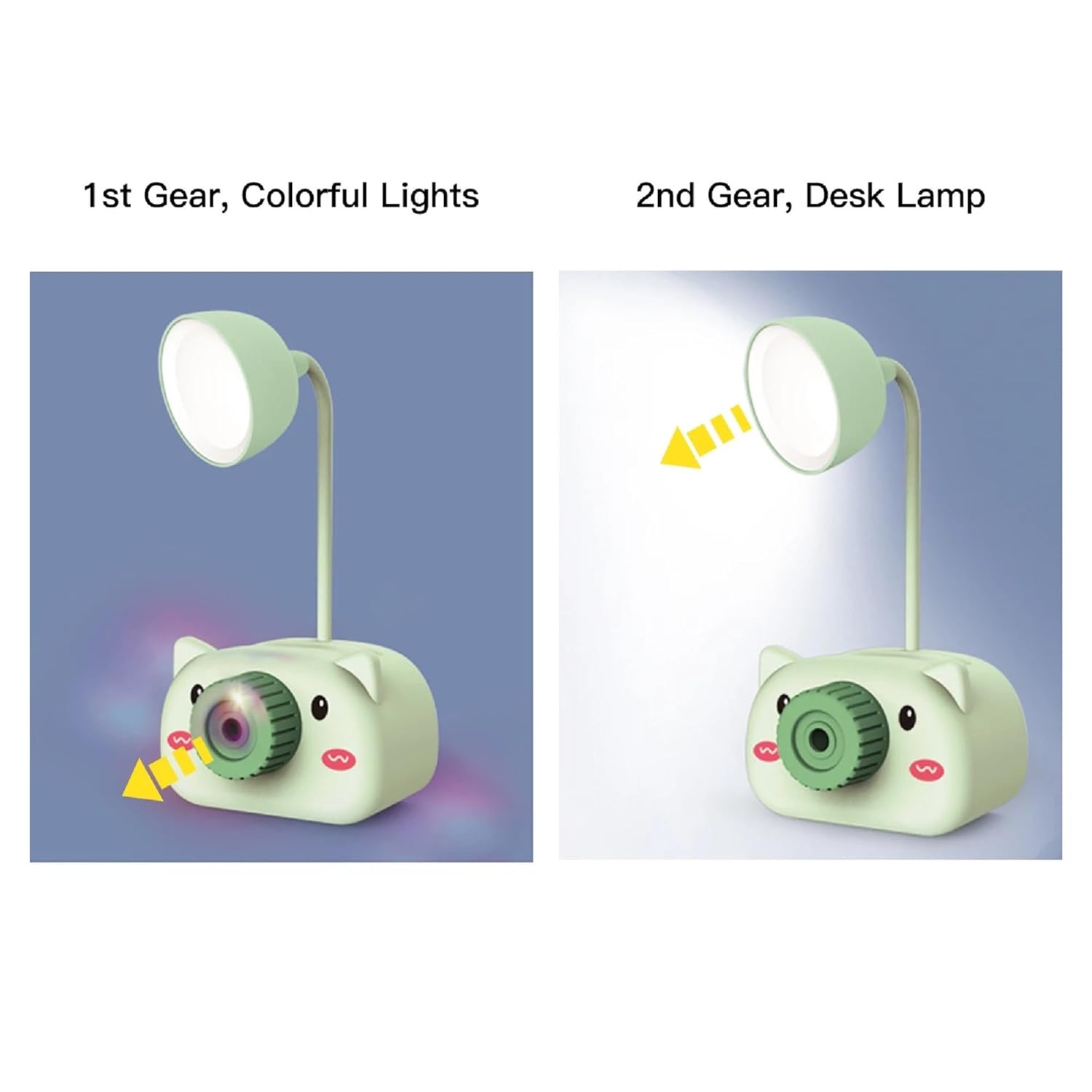 Cartoon LED Study Lamp with Sharpener