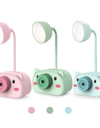 Cartoon LED Study Lamp with Sharpener
