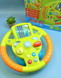 Little Driver Steering Wheel Toy with Music, Games & Vehicle Sounds
