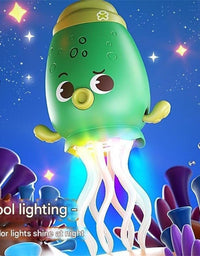 Electric Crawling Octopus Toy with LED Lights & Music (Chargeble)
