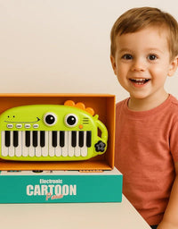 Musical Piano Toy | 24 Keys Mini Cartoon Piano for Baby
