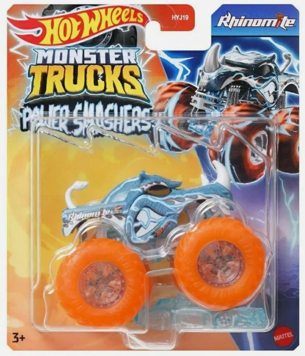 Hot Wheels Monster Trucks Power Smashers (Rhinomite)