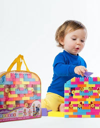 151 Pieces Interlocking Creative Stacking Blocks Puzzle Set (Multicolour)
