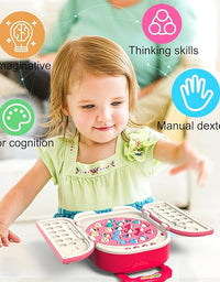 Magnetic Fishing Game Toy Set with Rotating Board
