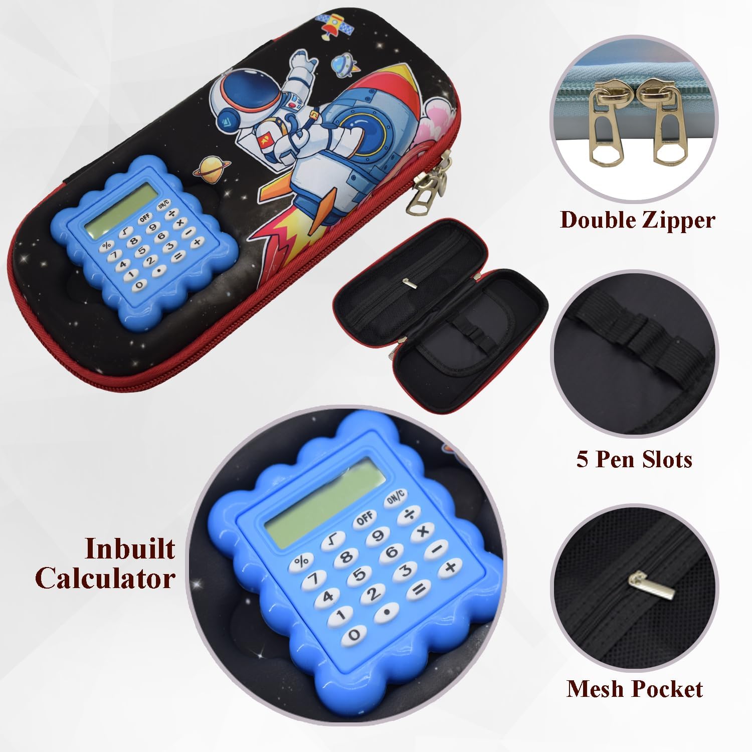 3D Calculator Pouch
