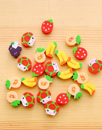 Mini Erasers in Baby Bottle Containers(SET OF 4)
