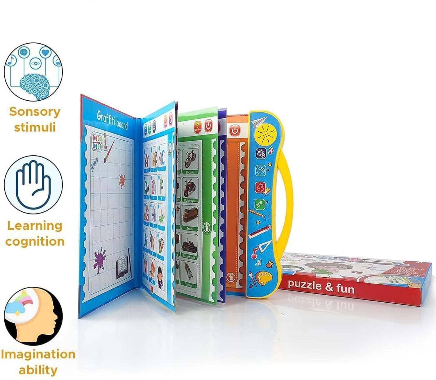 Intelligence E-Book for Kids - Learning Sound Book + Free 14000+ Printable Worksheets PDF