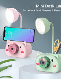 Cartoon LED Study Lamp with Sharpener

