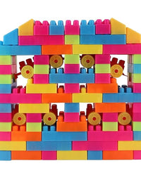 151 Pieces Interlocking Creative Stacking Blocks Puzzle Set (Multicolour)
