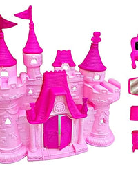 Unicorn Castle Doll House with Furniture | Play Set for Kids
