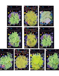 Fluorescent Glow-in-the-Dark Wall & Ceiling Stickers (PACK OF 1 SET)
