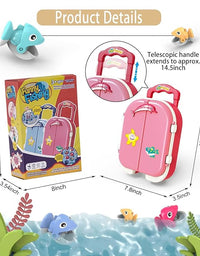Magnetic Fishing Game Toy Set with Rotating Board
