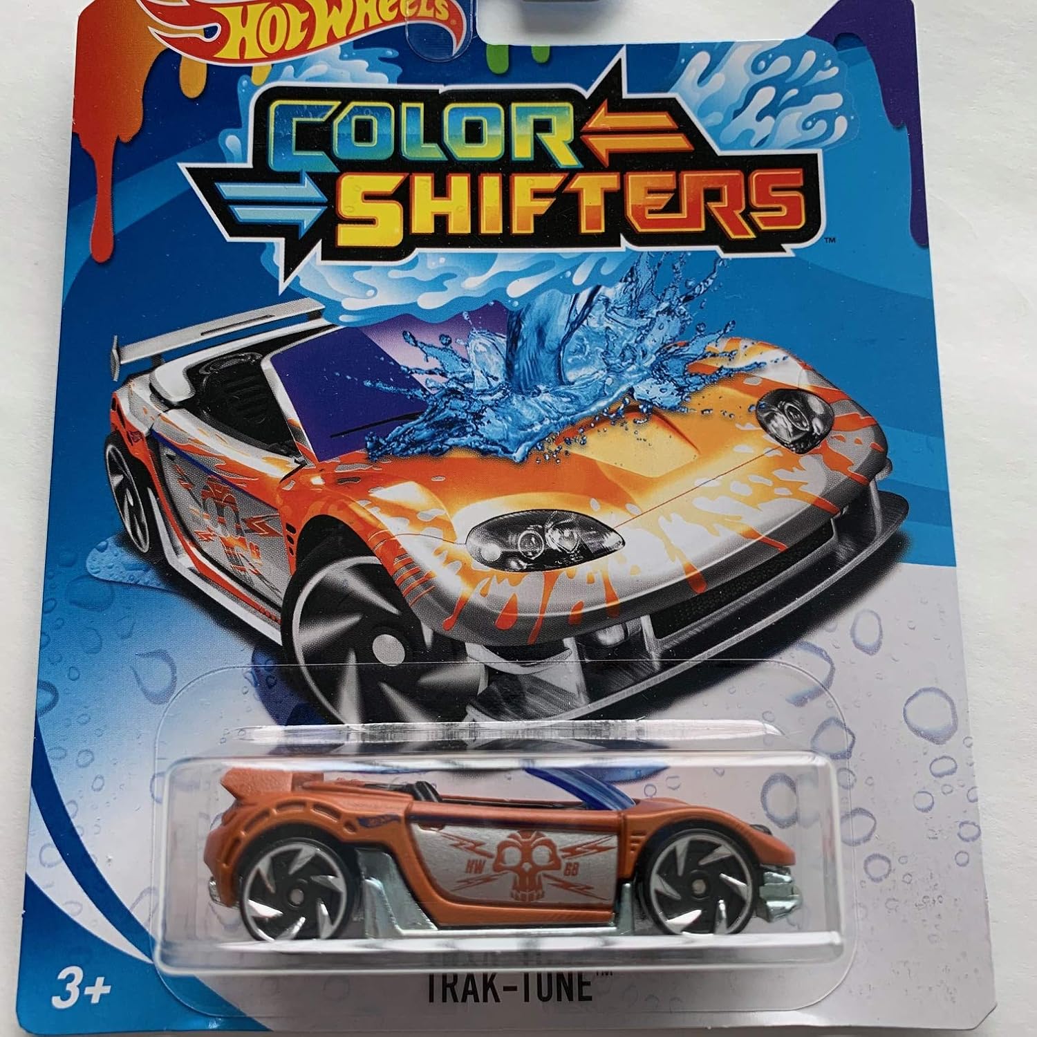 Hot Wheels 2018 Color Shifters Trak-Tune