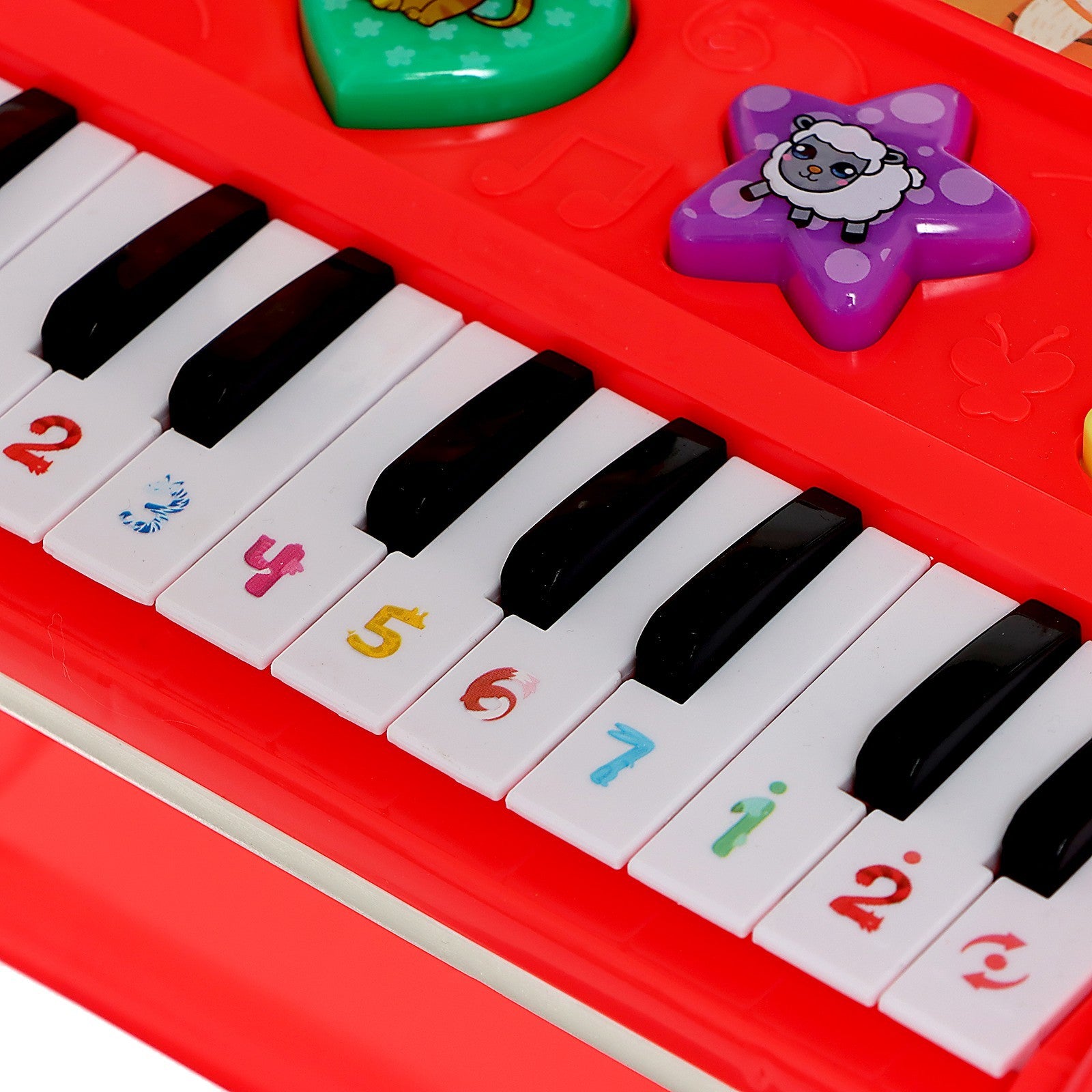 Animal Concert Musical Piano for Kids – Rotary Electronic Organ with Lights & Sound