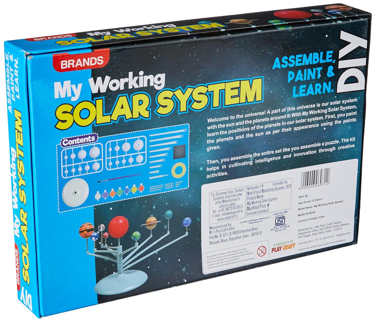 My Working Solar System – DIY Educational Planet Kit