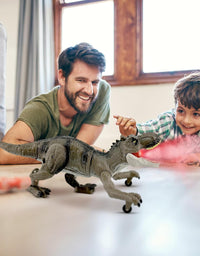 Remote Control Walking & Roaring Dinosaur Toy with Lights and Sound

