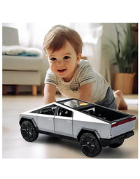 Tesla Cyber Truck with Openable Doors, Lights And Sound Music
