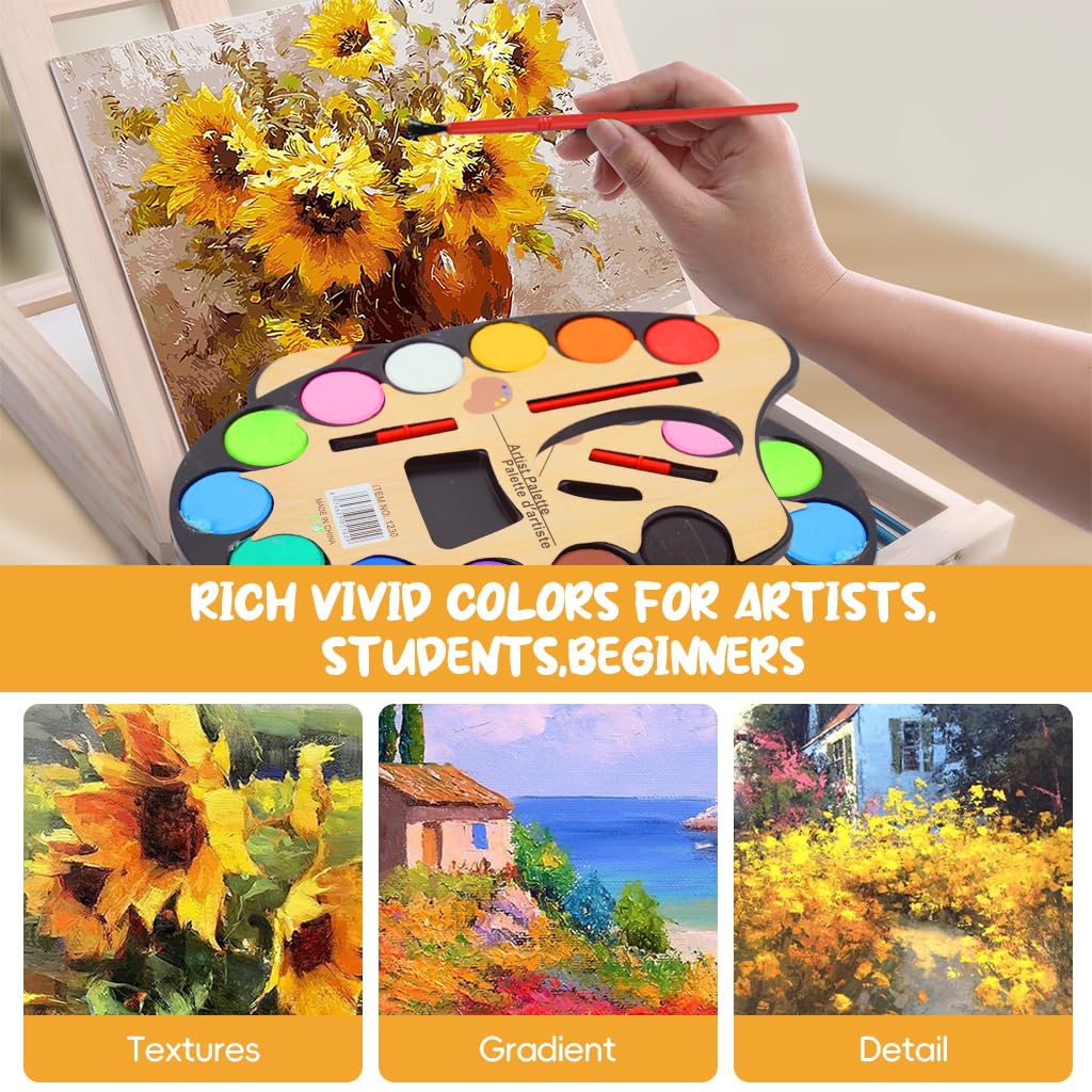 Premium Multicolour Paint Palette(Big) – Perfect for Artists & Creators