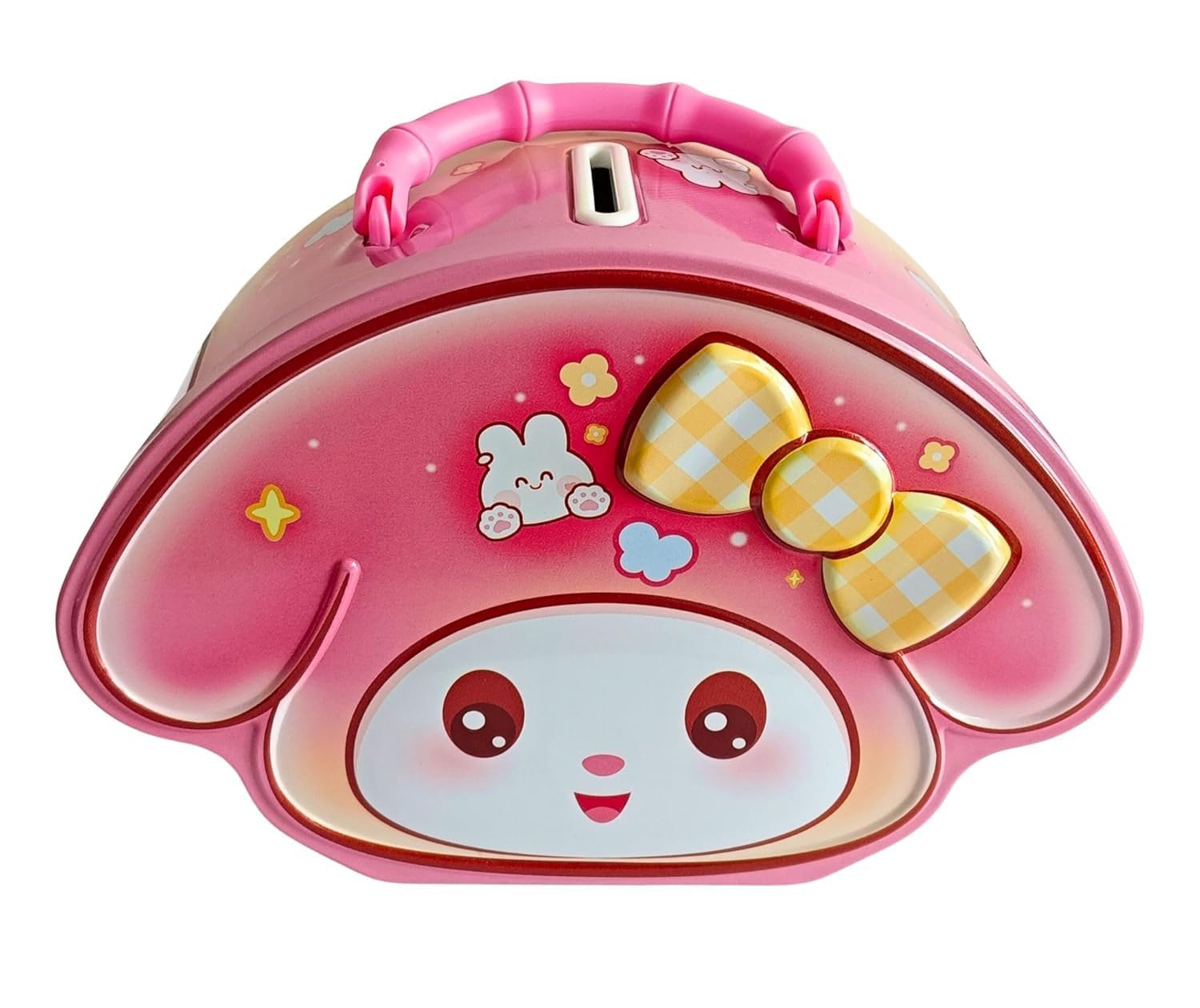 Cinnamoroll Themed Money Saving Tin Coin Bank with Password Lock