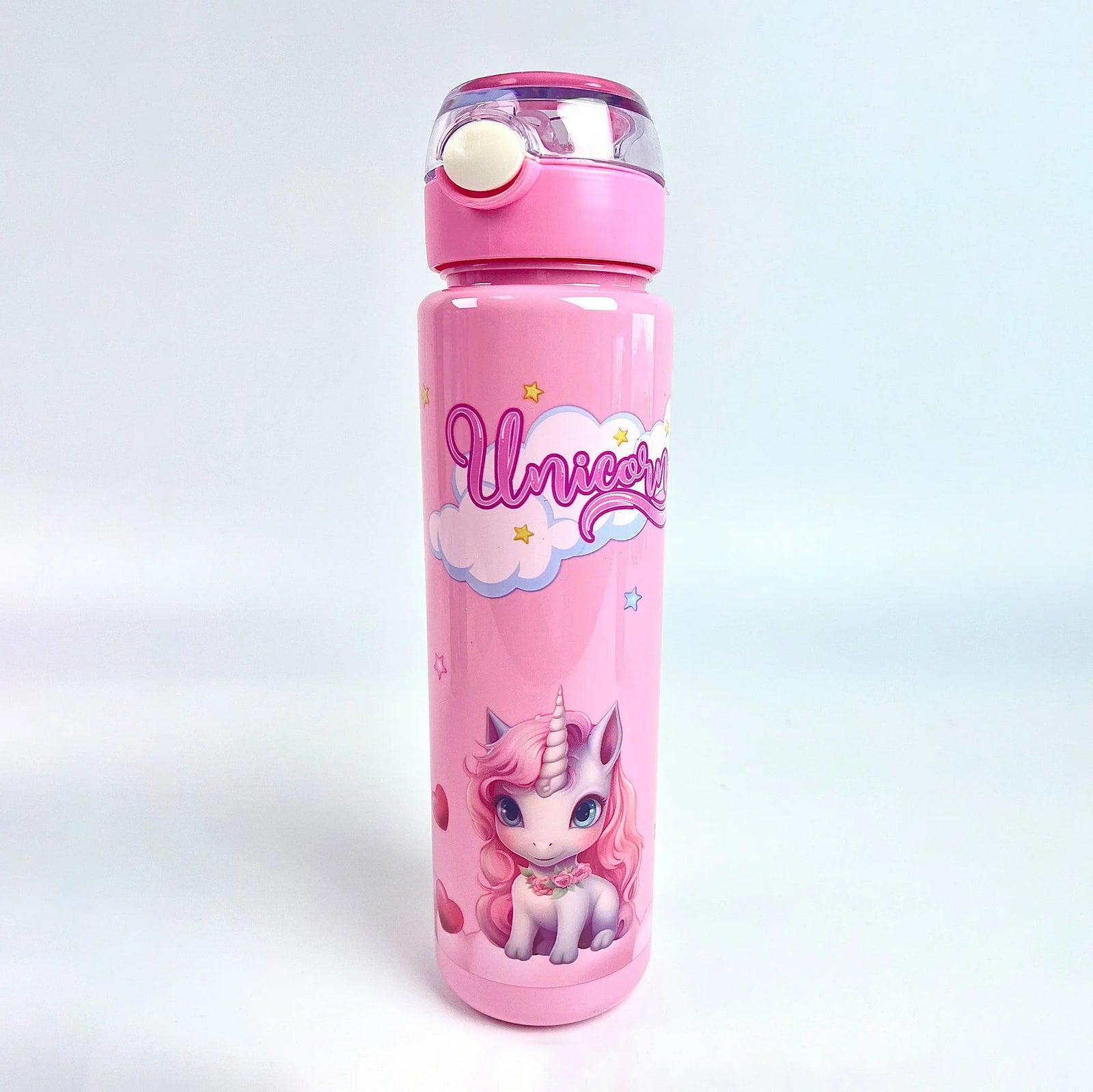Unicorn Printed Kids Water Bottle – Leakproof & Stylish Sipper