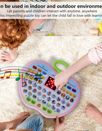 Apple Shape Electronic Educational Computer Toy
