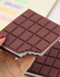 Mini Chocolate Memo Pad - Brown Notebook Stationery Notepad
