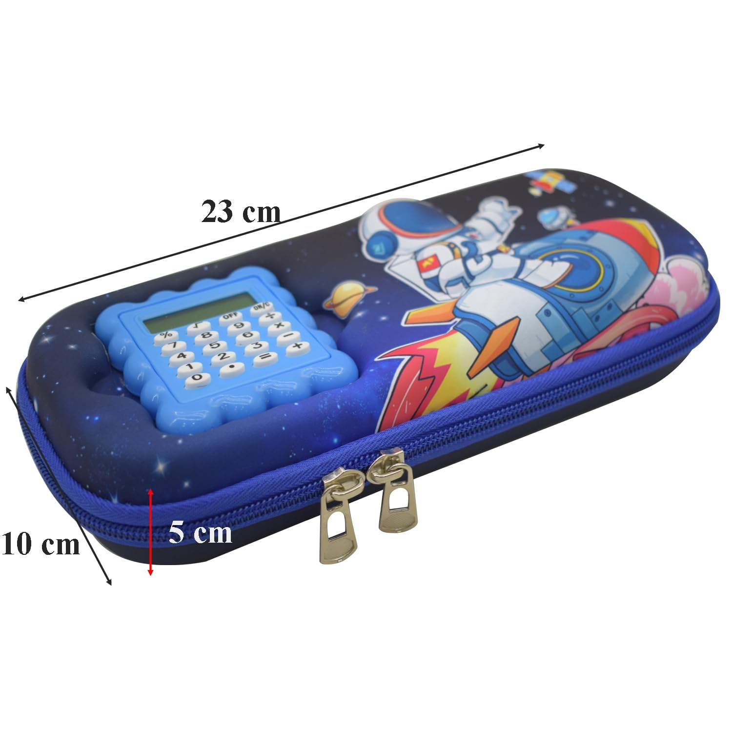 3D Calculator Pouch – Stylish and durable zipper case for school stationery | OnlineSesasta.com